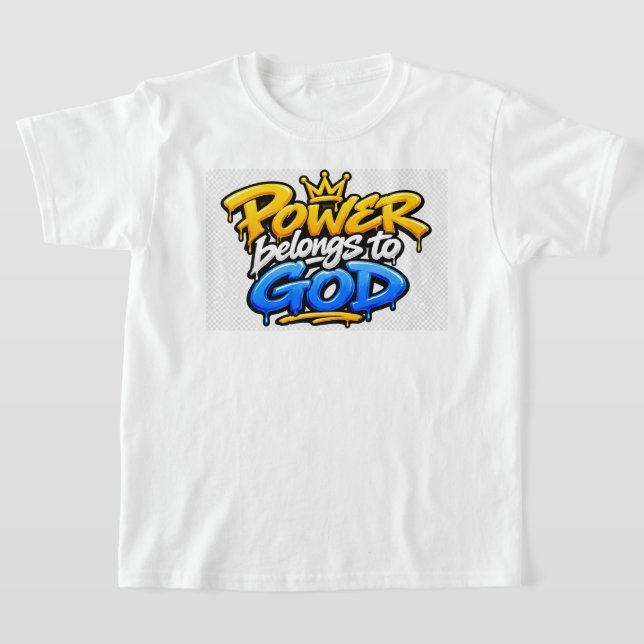 Camiseta El poder pertenece a Dios (Distribución)