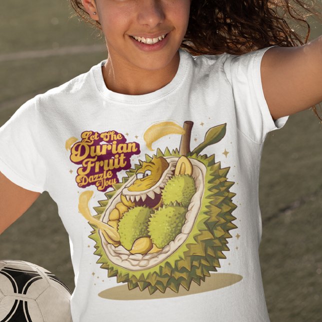 Camiseta El poderoso durión: Que reine la fruta duriana (Subido por el creador)