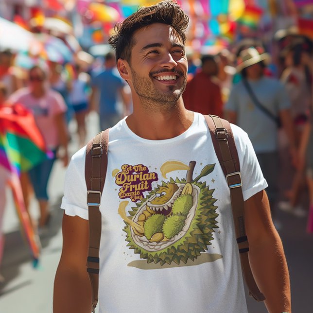 Camiseta El poderoso durión: Que reine la fruta duriana (Subido por el creador)