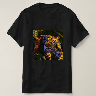 Camiseta El poderoso jaguar un depredador de la jungla