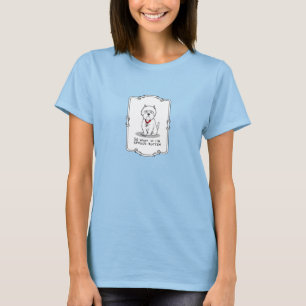 Camiseta El podrido y malcriado Westie West Highland White