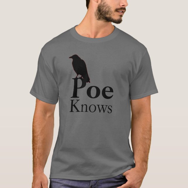 Camiseta El Poe sabe (Anverso)