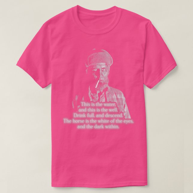 Camiseta El poema del Woodsman (Diseño del anverso)