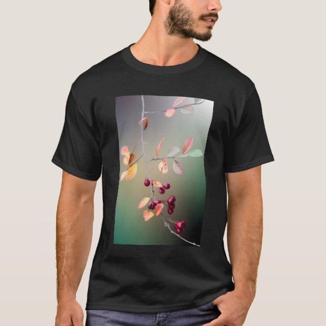 Camiseta El Poético Tee de Fruta Leafy de la Naturaleza (Anverso)