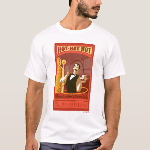 Camiseta El Polar Express Arte de cosecha de chocolate ca