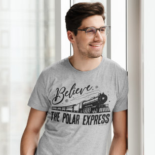 Camiseta El Polar Express - Creer   Gráfico de época