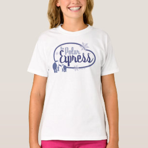 Camiseta El Polar Express   Gráfico retro de ositos polare