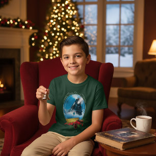 Camiseta El Polar Express   Llegada en tren con marcos de v