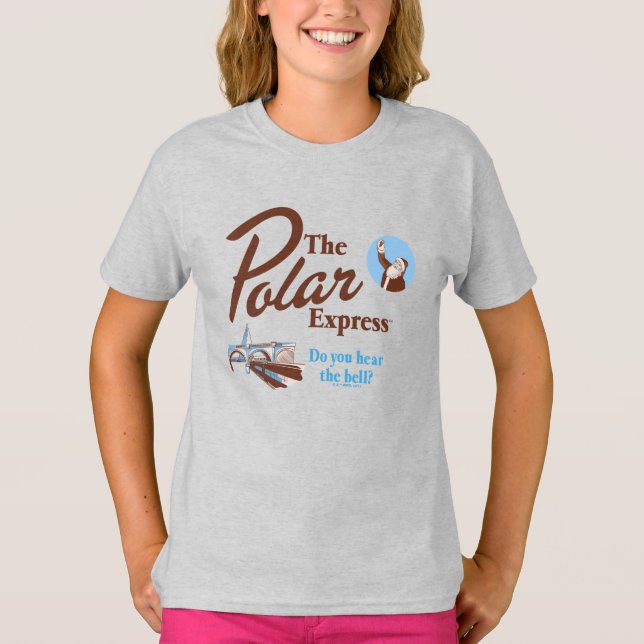 Camiseta El Polar Express | Retro "Oyes La Campana" (Anverso)