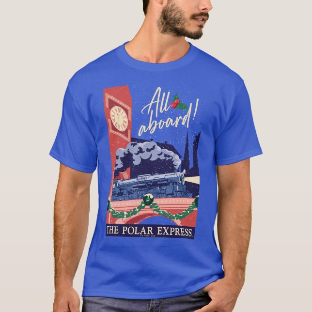 Camiseta El Polar Express - ¡Todos a bordo! (Anverso)