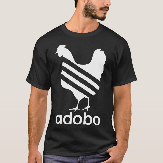 Camiseta El pollo Adobo T Funny Filipino Pinoy Humor (Anverso)