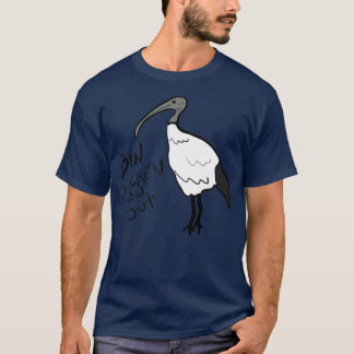 Camiseta El pollo de la basura está fuera