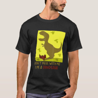 Camiseta El pollo es dinosaurio