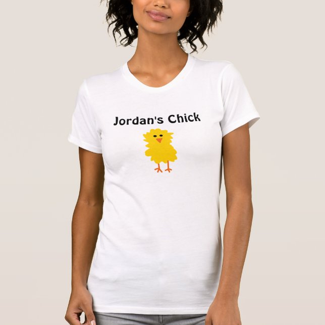 Camiseta El polluelo de Jordania (Anverso)