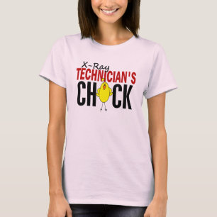 Camiseta El polluelo de un técnico de rayos X