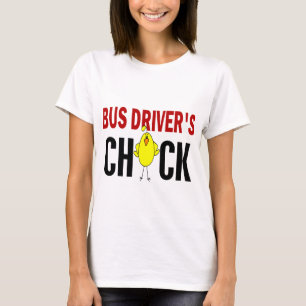 CAMISETA EL POLLUELO DEL CONDUCTOR DEL AUTOBÚS