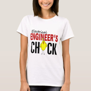 Camiseta El polluelo del ingeniero eléctrico
