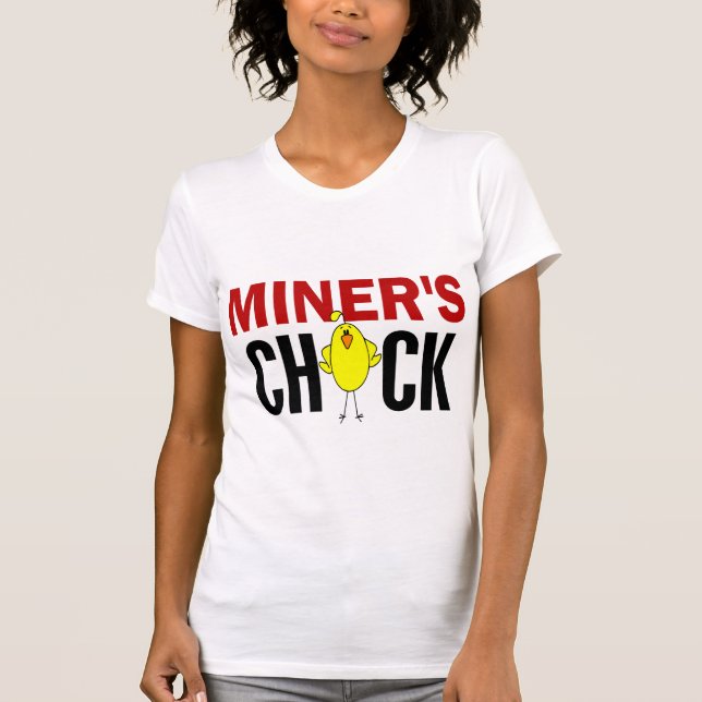 CAMISETA EL POLLUELO DEL MINERO (Anverso)