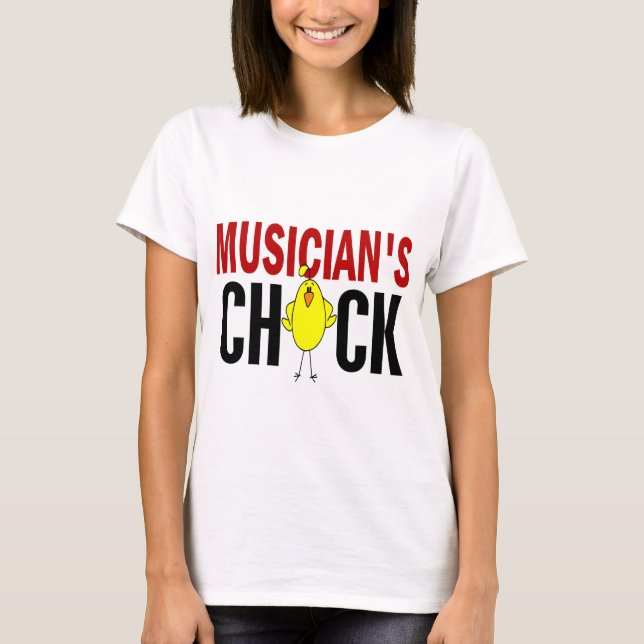 CAMISETA EL POLLUELO DEL MÚSICO (Anverso)