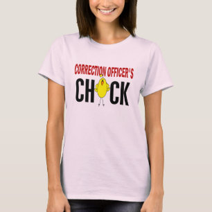 Camiseta El polluelo del oficial de correcciones