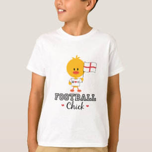 Camiseta El polluelo inglés del fútbol del fútbol embrom