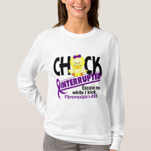 Camiseta El polluelo interrumpió el Fibromyalgia 2