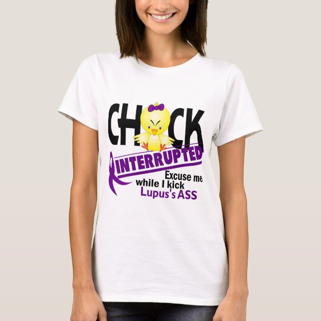 Camiseta El polluelo interrumpió el lupus 2 (Anverso)