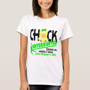 Camiseta El polluelo interrumpió la enfermedad de 2 Lyme