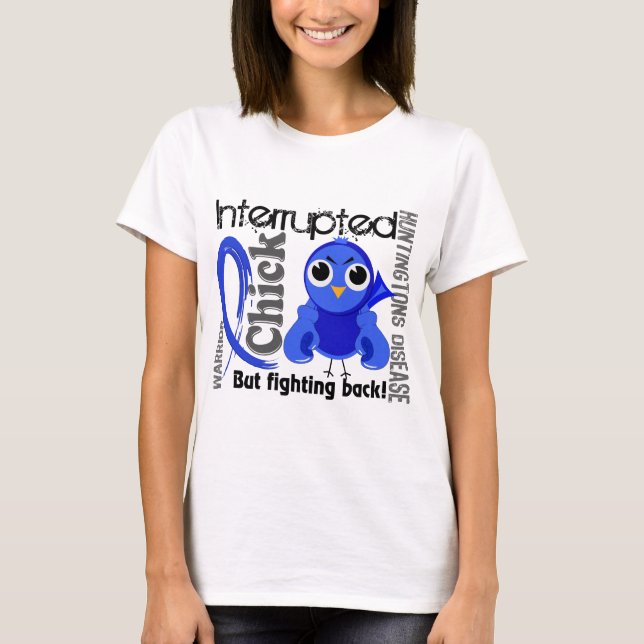 Camiseta El polluelo interrumpió la enfermedad de 3 (Anverso)