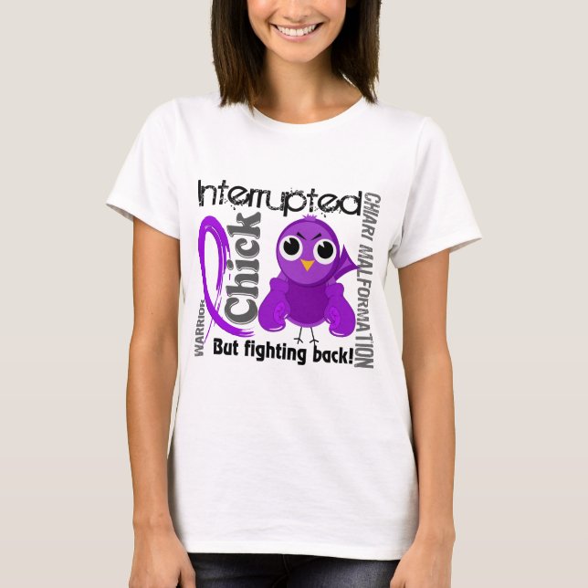 Camiseta El polluelo interrumpió la malformación de 3 (Anverso)