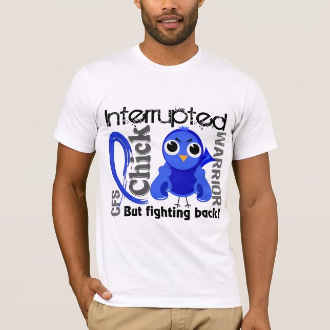 Camiseta El polluelo interrumpió síndrome crónico del (Anverso)