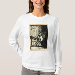 Camiseta El poner cogido hombre encima de los posters
