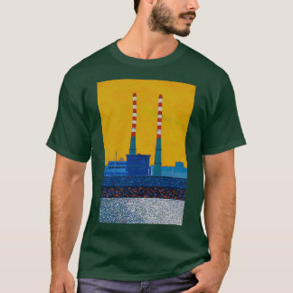 Camiseta El Poolbeg Chimneys Dublin Ireland