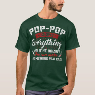 Camiseta El Pop sabe todo los hombres el abuelo de la vieja