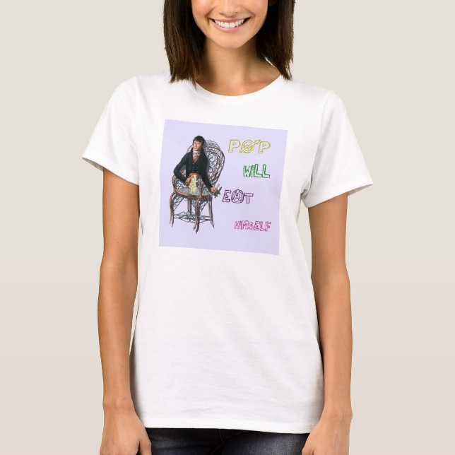 Camiseta El pop se comerá a sí mismo (Anverso)