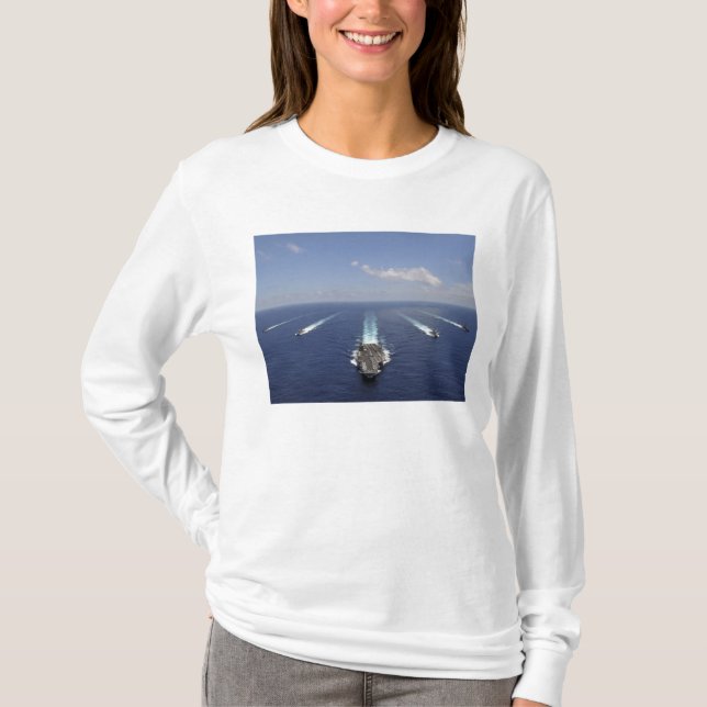 Camiseta El portaaviones USS Abraham Lincoln (Anverso)