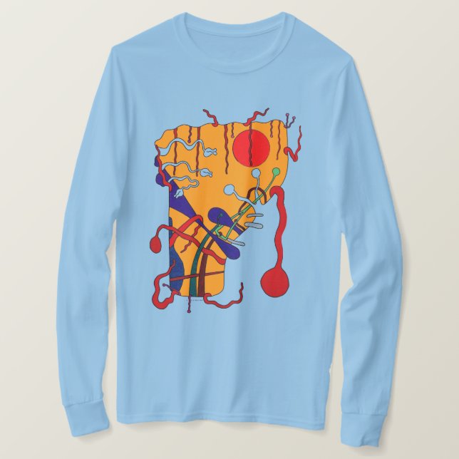 Camiseta El portal - Arte usable (Anverso del diseño)