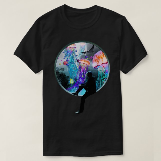 Camiseta El portal de las medusas (Diseño del anverso)