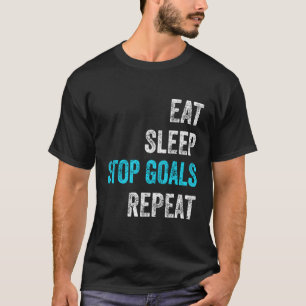 Camiseta El portero come el sueño, los objetivos de parada 
