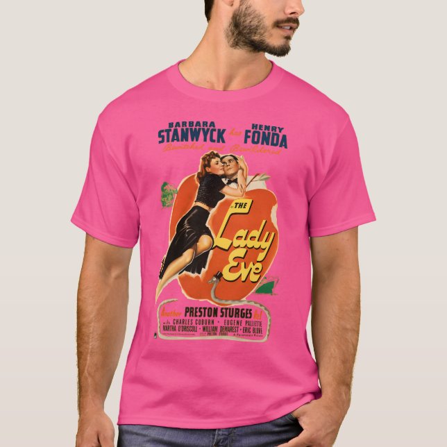Camiseta El Poster de cine Lady Eve (Anverso)