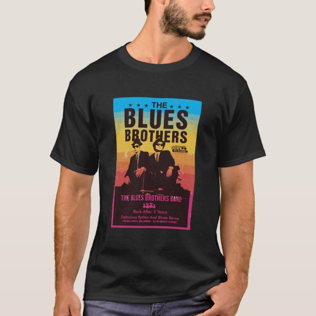Camiseta El Poster de la banda Blues Brothers (Anverso)