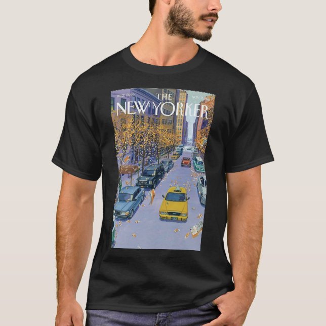 Camiseta El Poster de la cubierta de cosecha de Nueva York (Anverso)