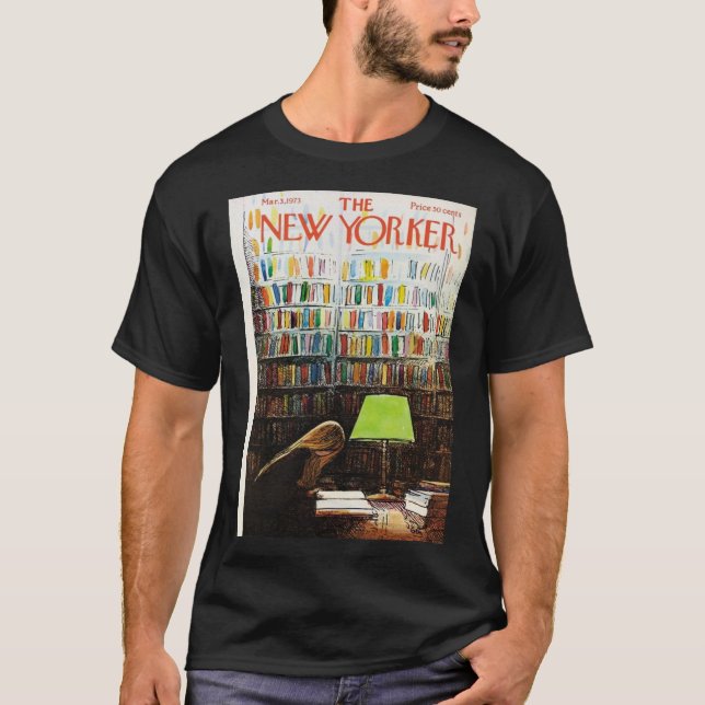 Camiseta El Poster de New Yorker de 1973 (Anverso)