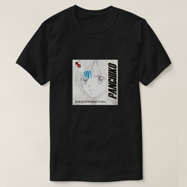 Camiseta el Poster de panchiko deathmetal (Diseño del anverso)