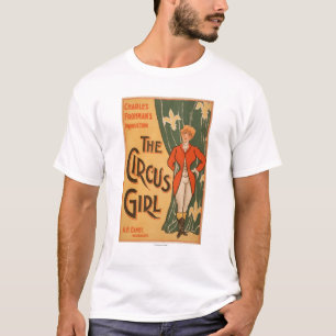 Camiseta El poster de teatro #1 del chica del circo