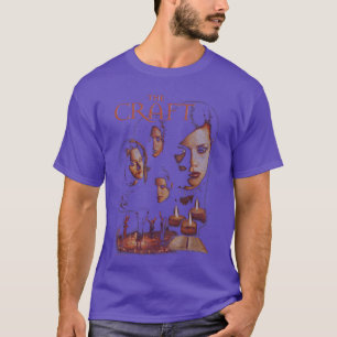 Camiseta El Póster Sepia Angustiado de The Craft Retro Pelí