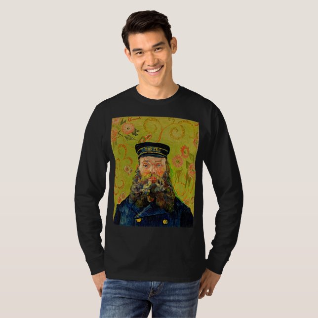 Camiseta El Postman (Joseph Roulin) de Vincent Van Gogh (Anverso completo)