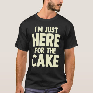 Camiseta El postre de pastelería de la comida del chef que