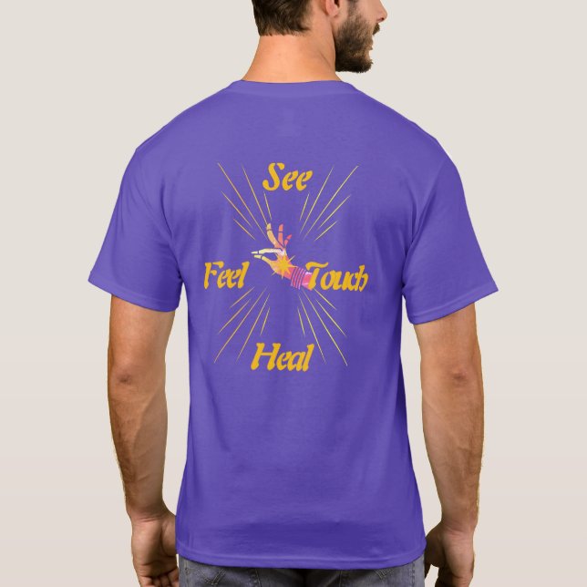 Camiseta El Potencial Humano Es Real Ver - Sentir - Tocar - (Reverso)