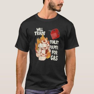 Camiseta El Precio Del Gas Dice Humor Sarcástico Para Hombr